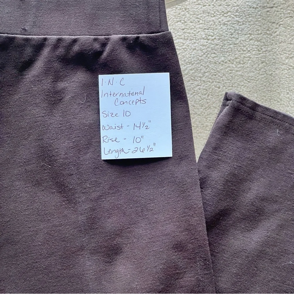 INC International Concepts Dark Brown Pants